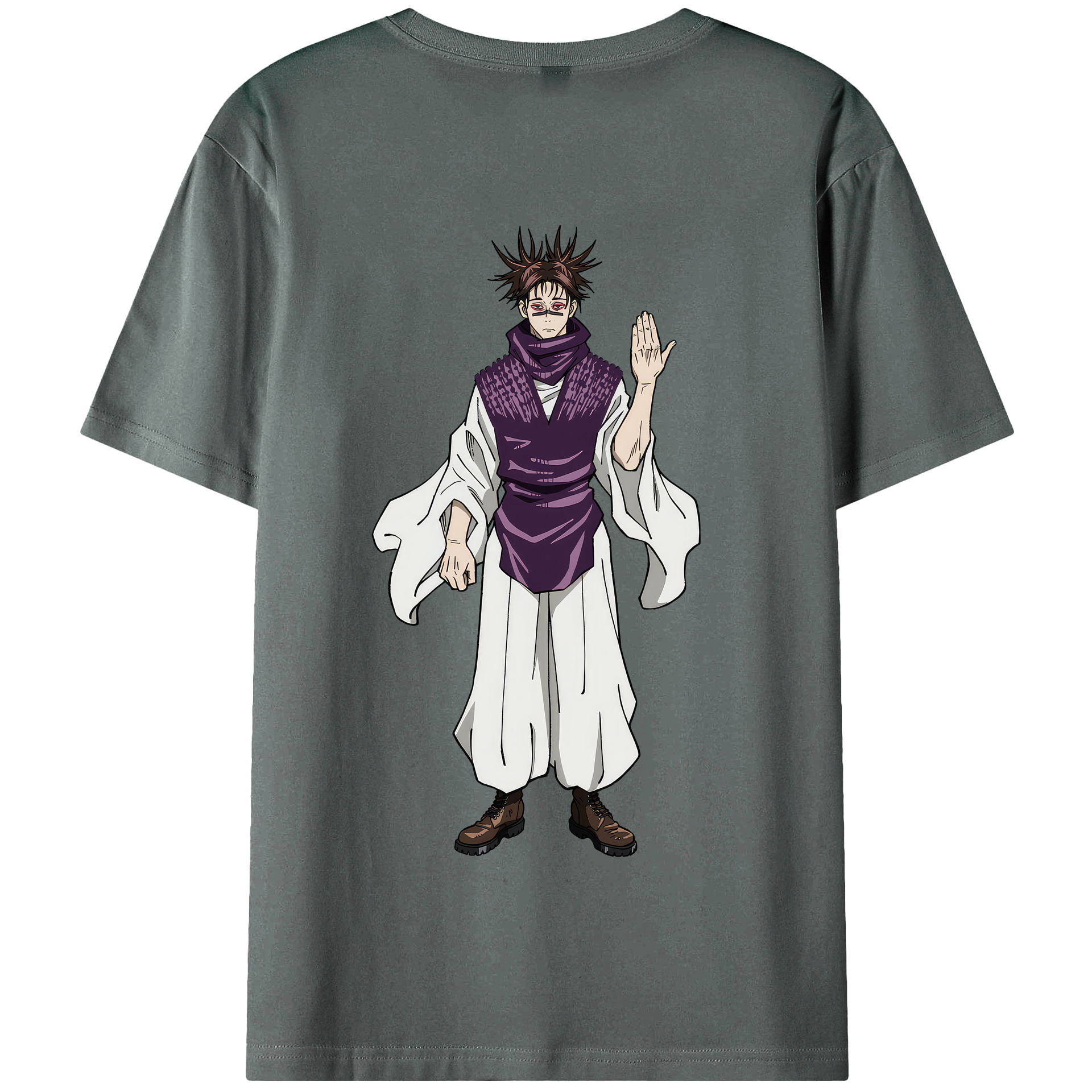 （画像用） 呪術廻戦 Jujutsu Kaisen 綿100％半袖Tシャツ（背面プリント）